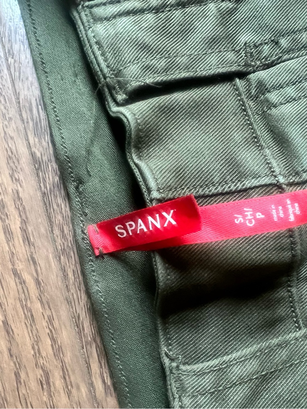 SPANX Olive Green Shaping Skinny pants